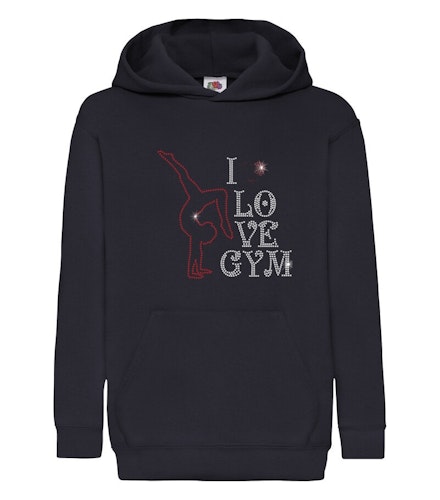 Gymnastics figur 2  Hoddie tröja