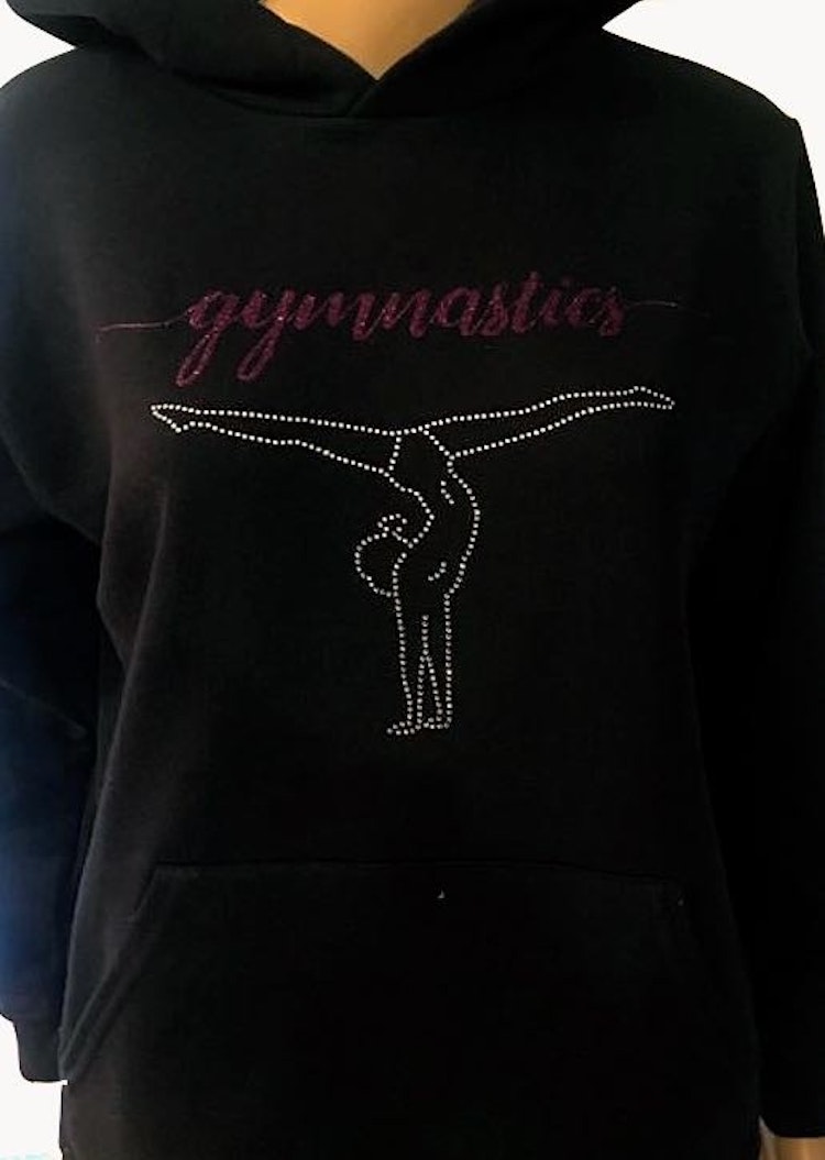 Gymanstis Spagat hoddietröja