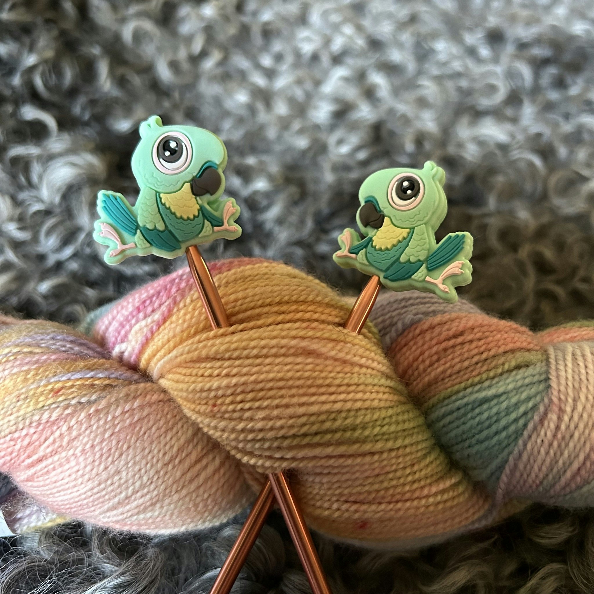 Stickstoppers, Papegoja, turkos