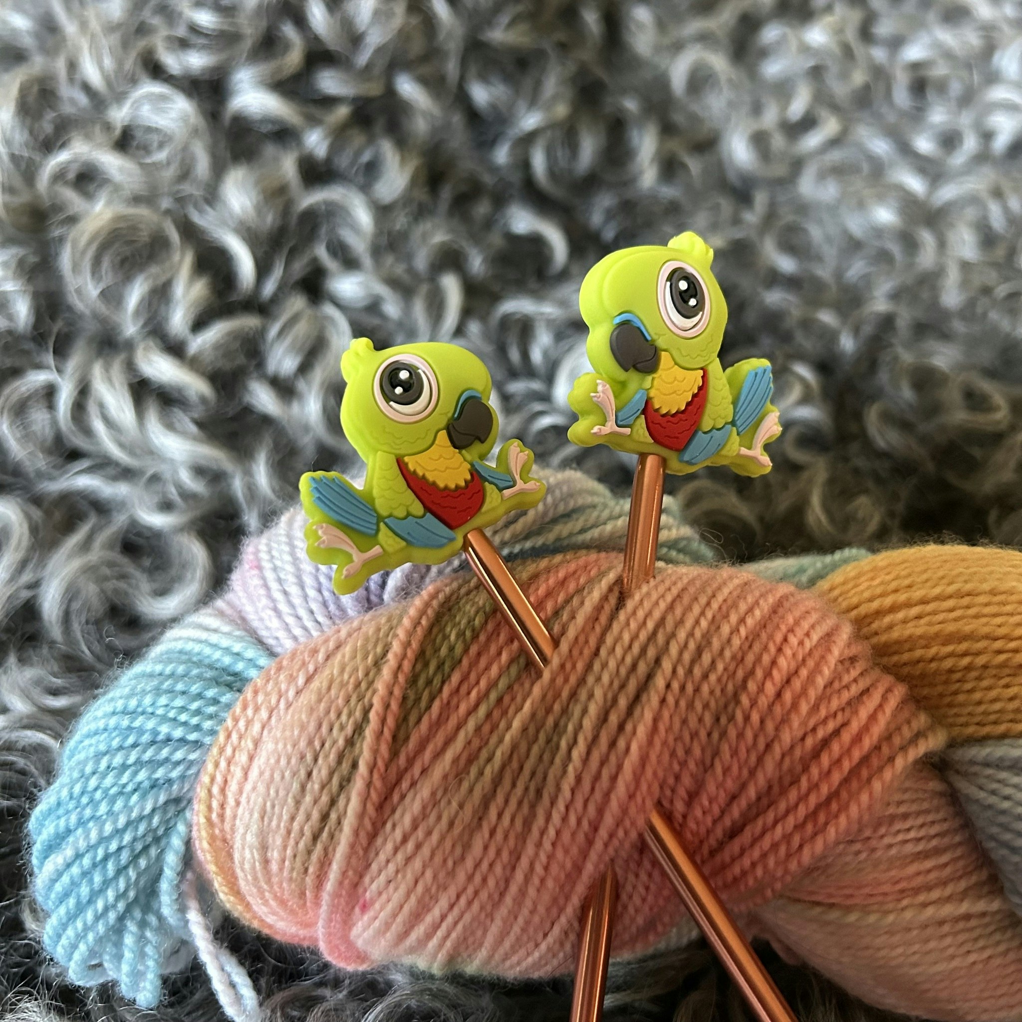 Stickstoppers, Papegoja, gulgrön