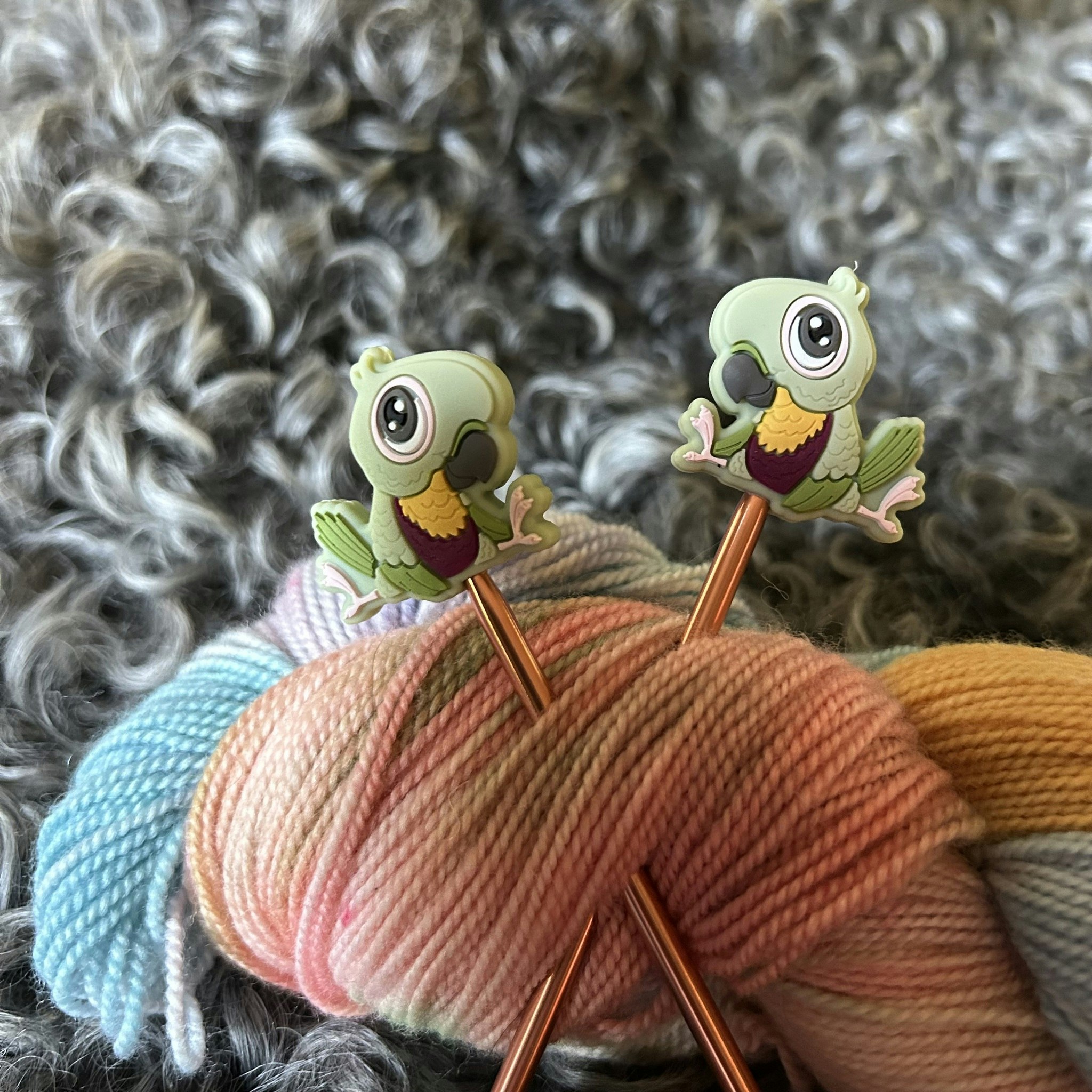 Stickstoppers, Papegoja, grågrön