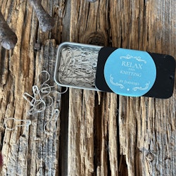 STICKMARKÖRER, 50 st, silverfärgade