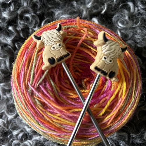 Stickstoppers, HIGHLAND CATTLE, ljus