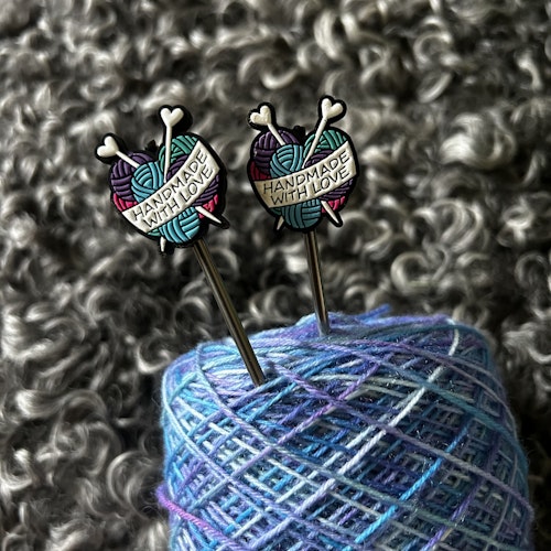 Stickstoppers, HjÄRTA MED STICKOR , blå