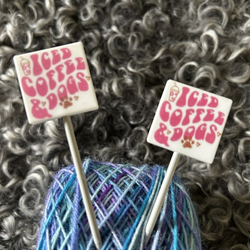 Stickstoppers, 4-kantig med text
