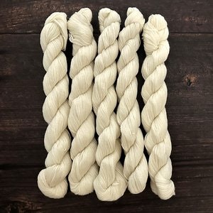 Garn att färga, Superwash Merino/Bambu, 20 g