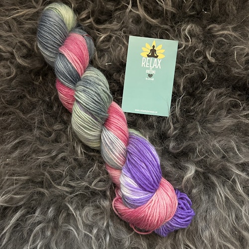 Alpacka Sock, 100 g,  handfärgat