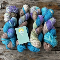 Alpacka Sock, 100 g, handfärgat