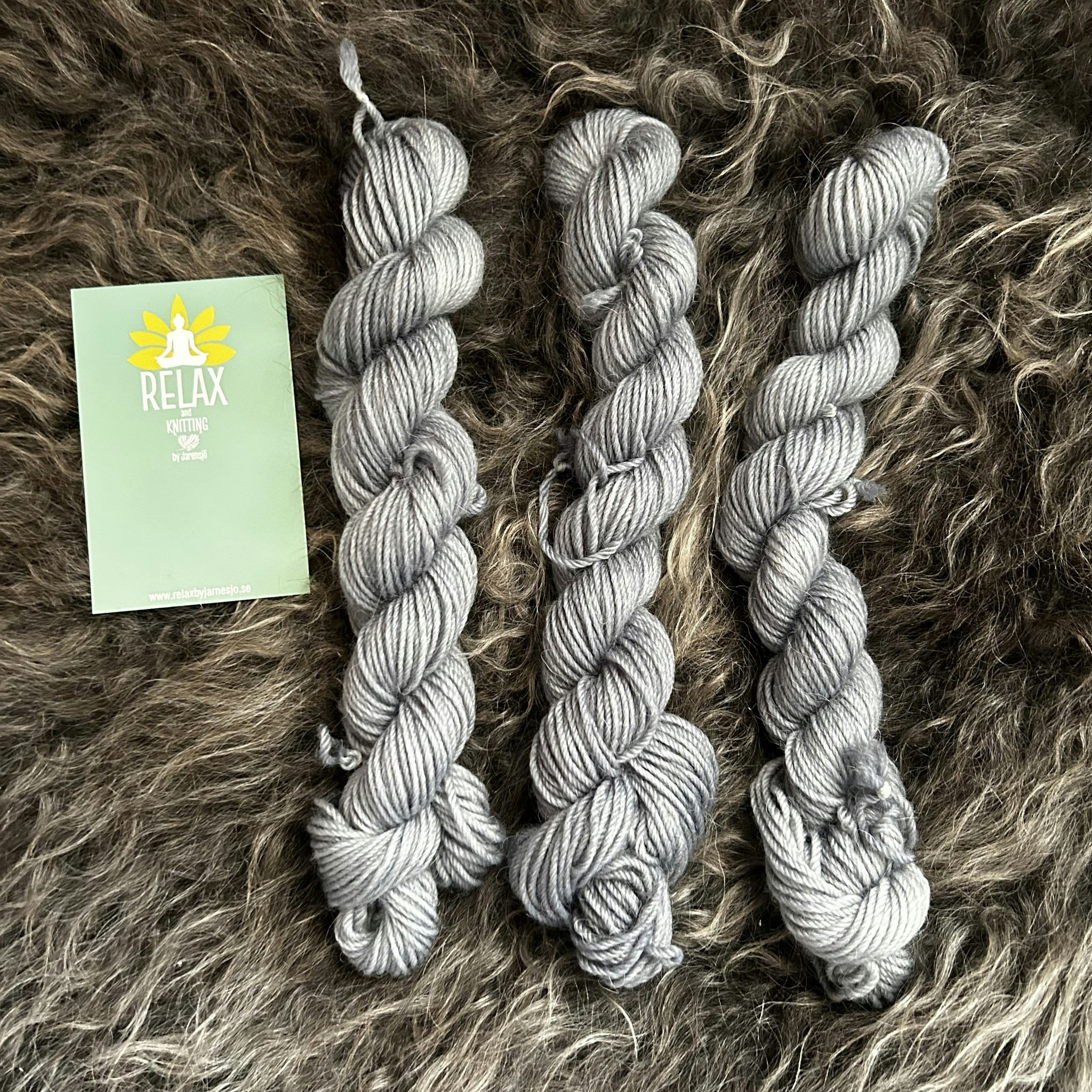 Alpacka Sock, 20 g, handfärgat