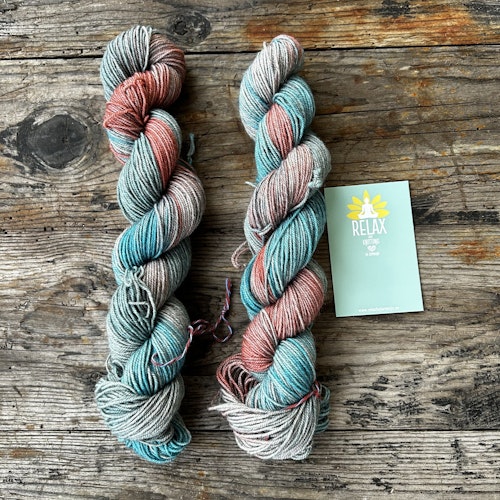 Yak Sock, 50 g, Handfärgat