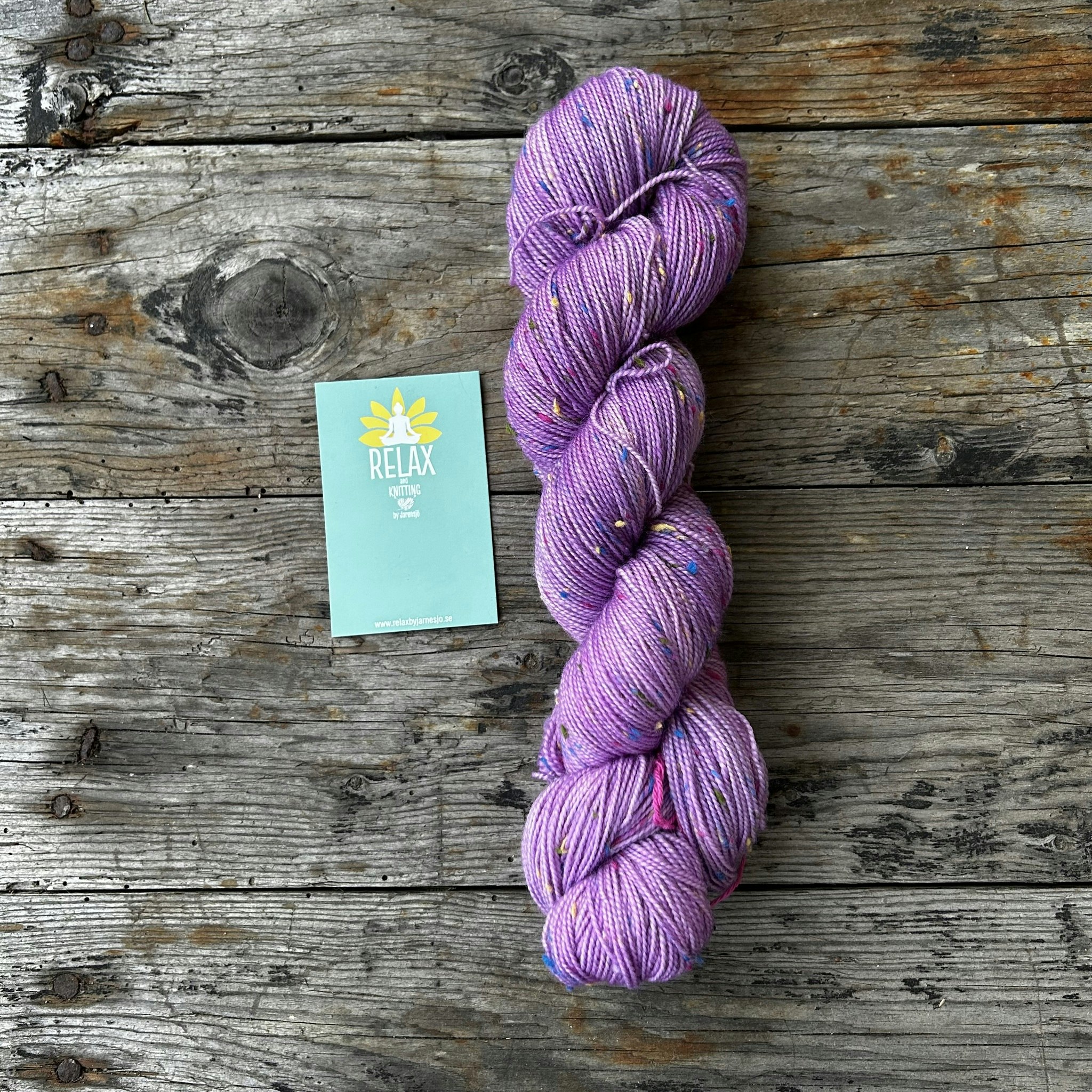 Tweed Merino, Multi Nep, 100 g, handfärgat
