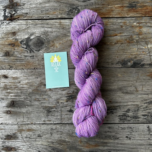 Tweed Merino, Multi Nep, 100 g, handfärgat