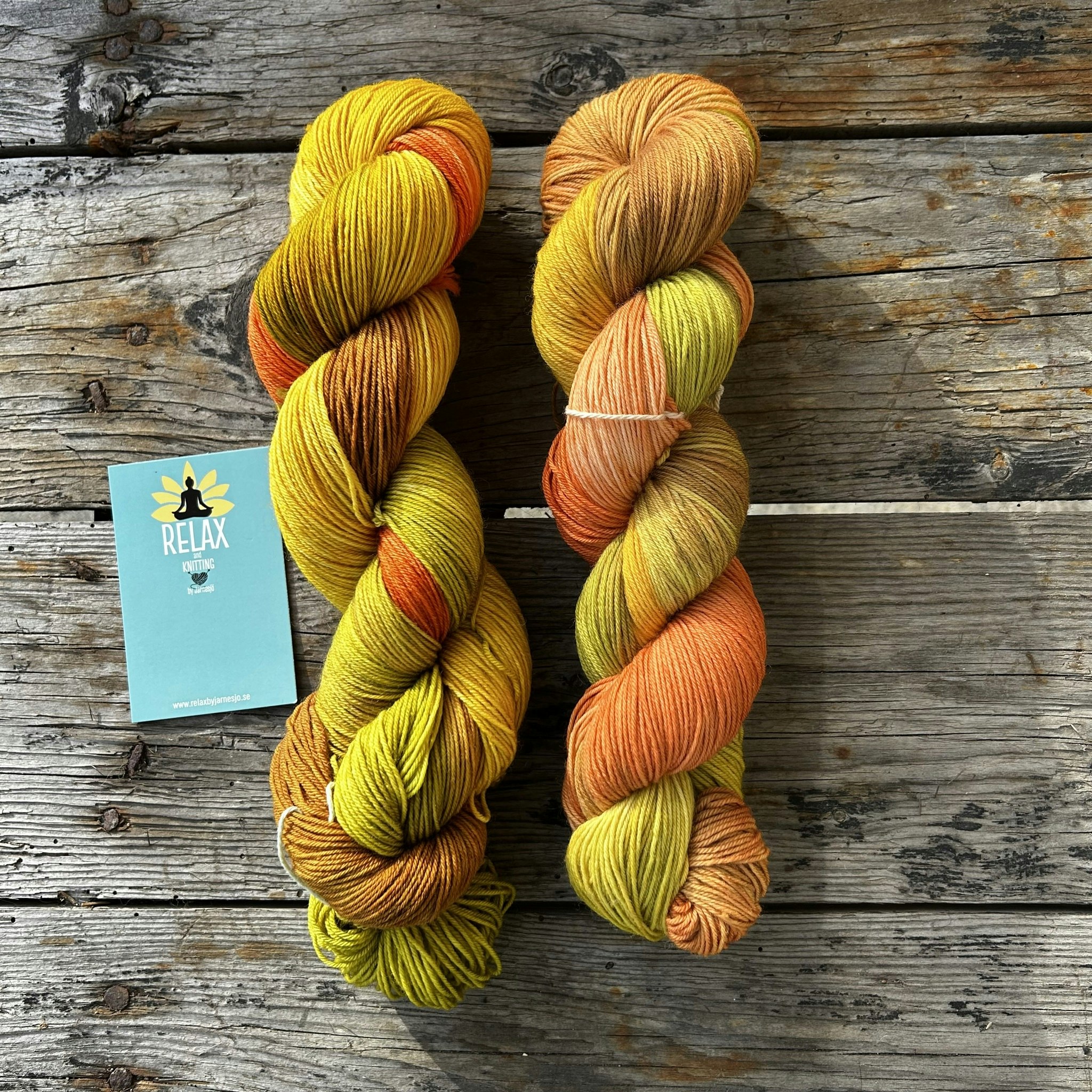 Merino Sock, 100 g, Handfärgat