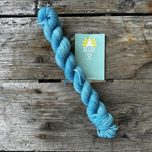 Alpacka Sock, 20 g, mellan blå