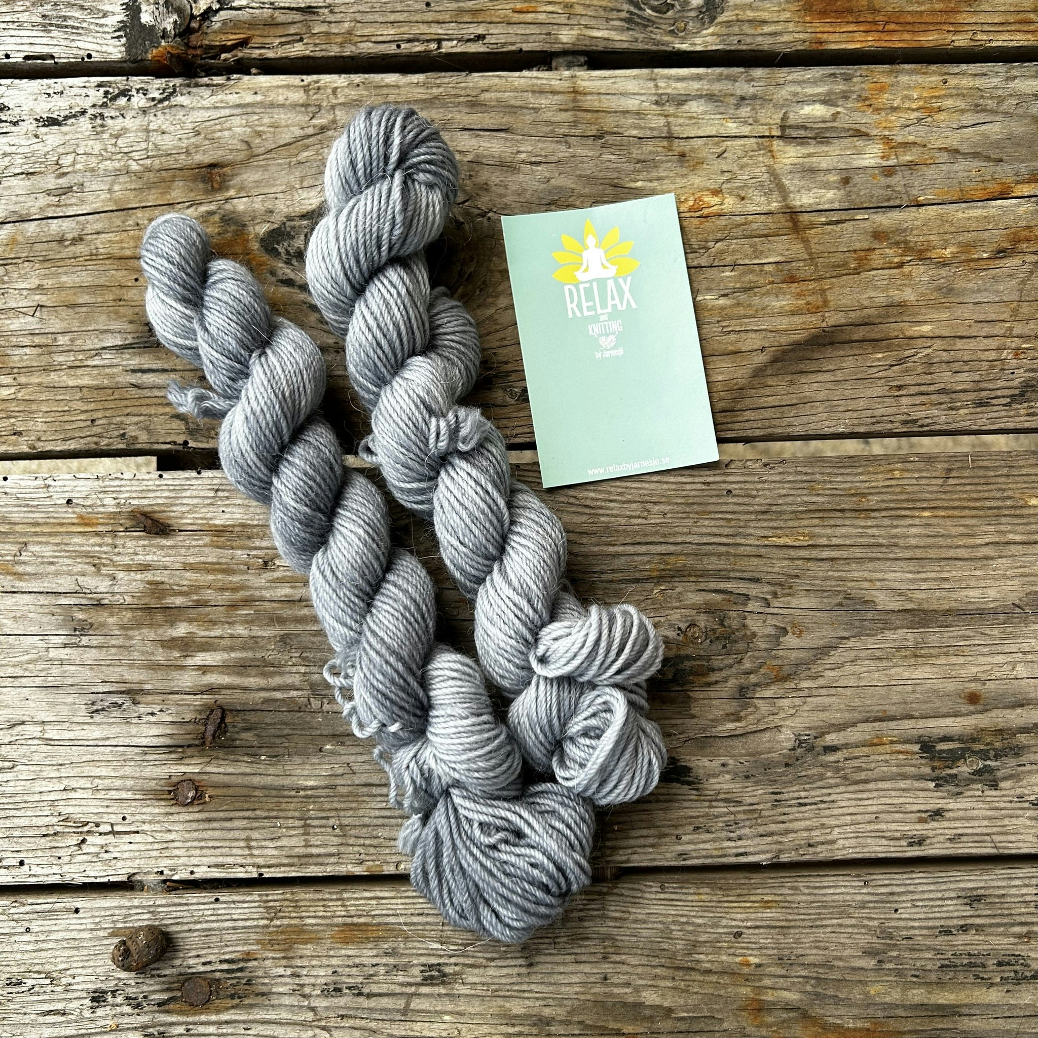 Alpacka Sock, 20 g, ljust blågrå