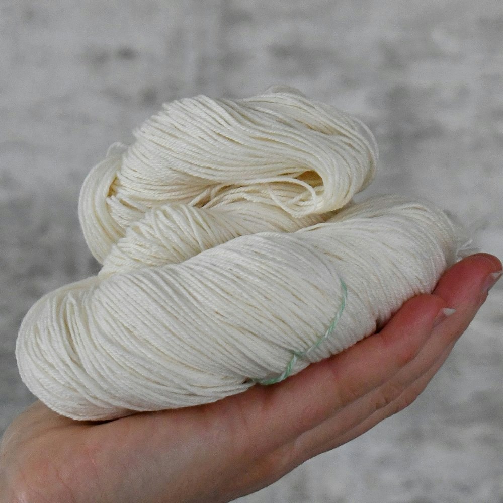 Garn att färga, Merino Sock. 100g
