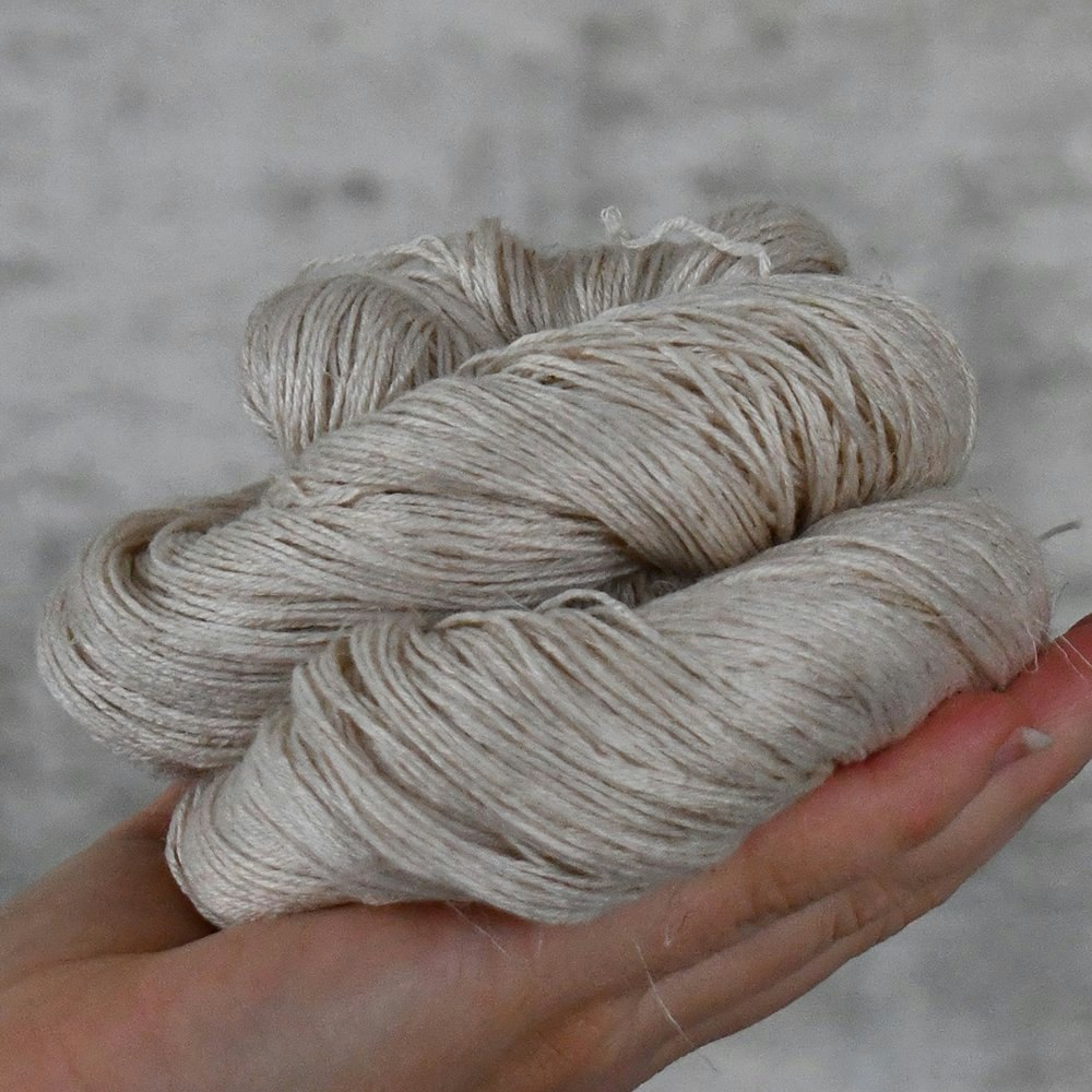 Garn att färga, Vegan Blend, Bambu/Lin, 100 g