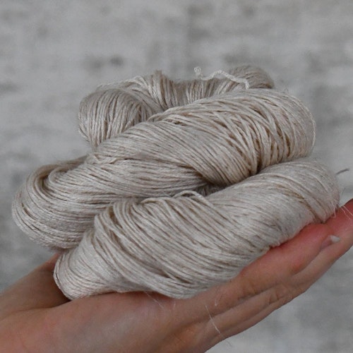 Garn att färga, Vegan Blend, Bambu/Lin, 100 g