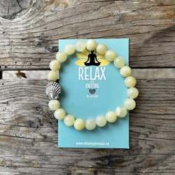 Armband, SNÄCKA, Jade