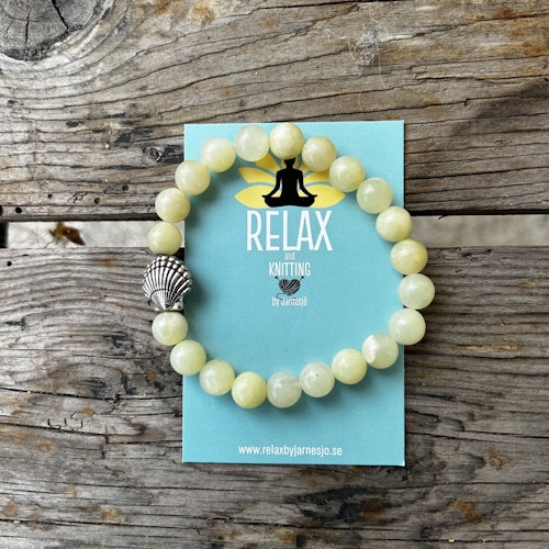 Armband, SNÄCKA, Jade