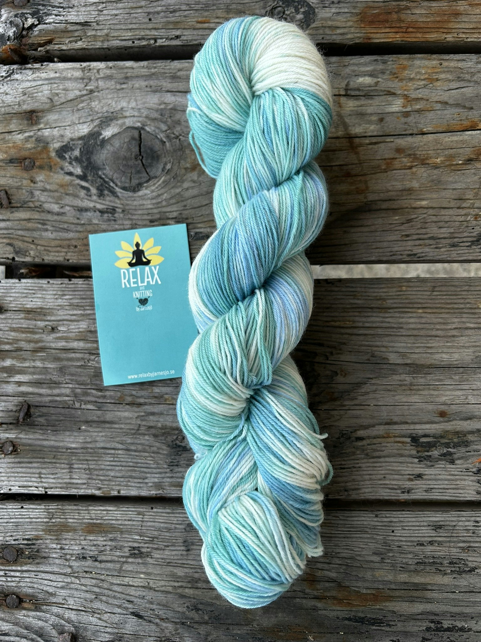 Merino Sock, 100 g, Handfärgat