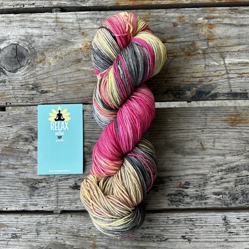 Merino Sock, 100 g, Handfärgat