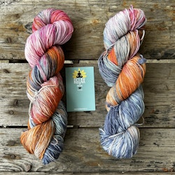Merino Sock, 100 g, Handfärgat