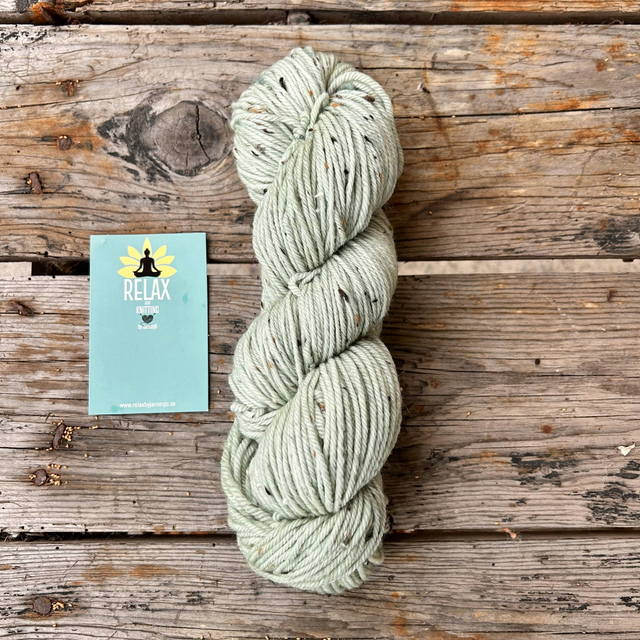 Merino Tweed Sock, 100 g, handfärgat