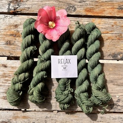Yak Sock, 20 g, handfärgat. Avokado grön