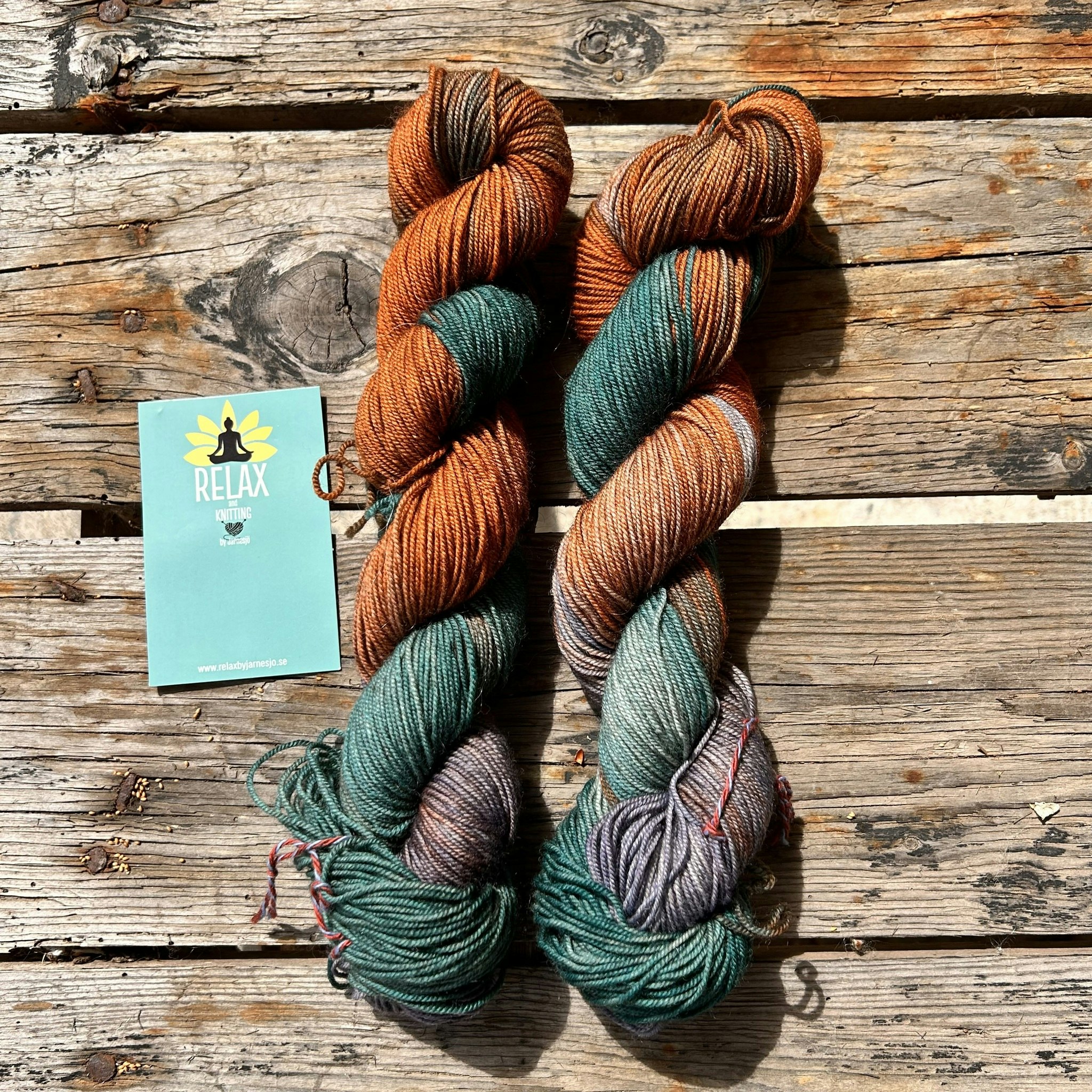 Yak Sock, 50 g, Handfärgat