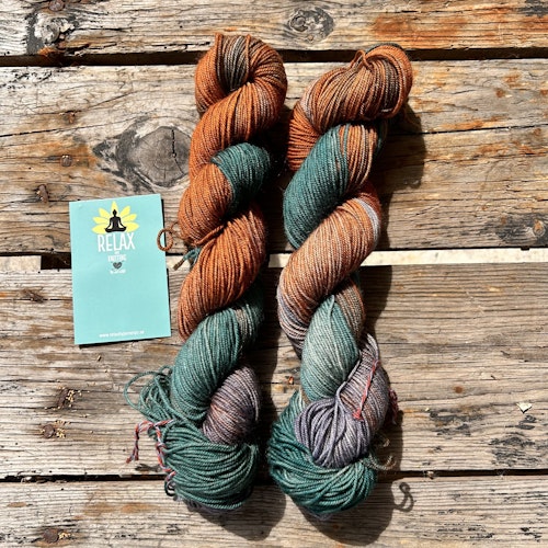 Yak Sock, 50 g, Handfärgat