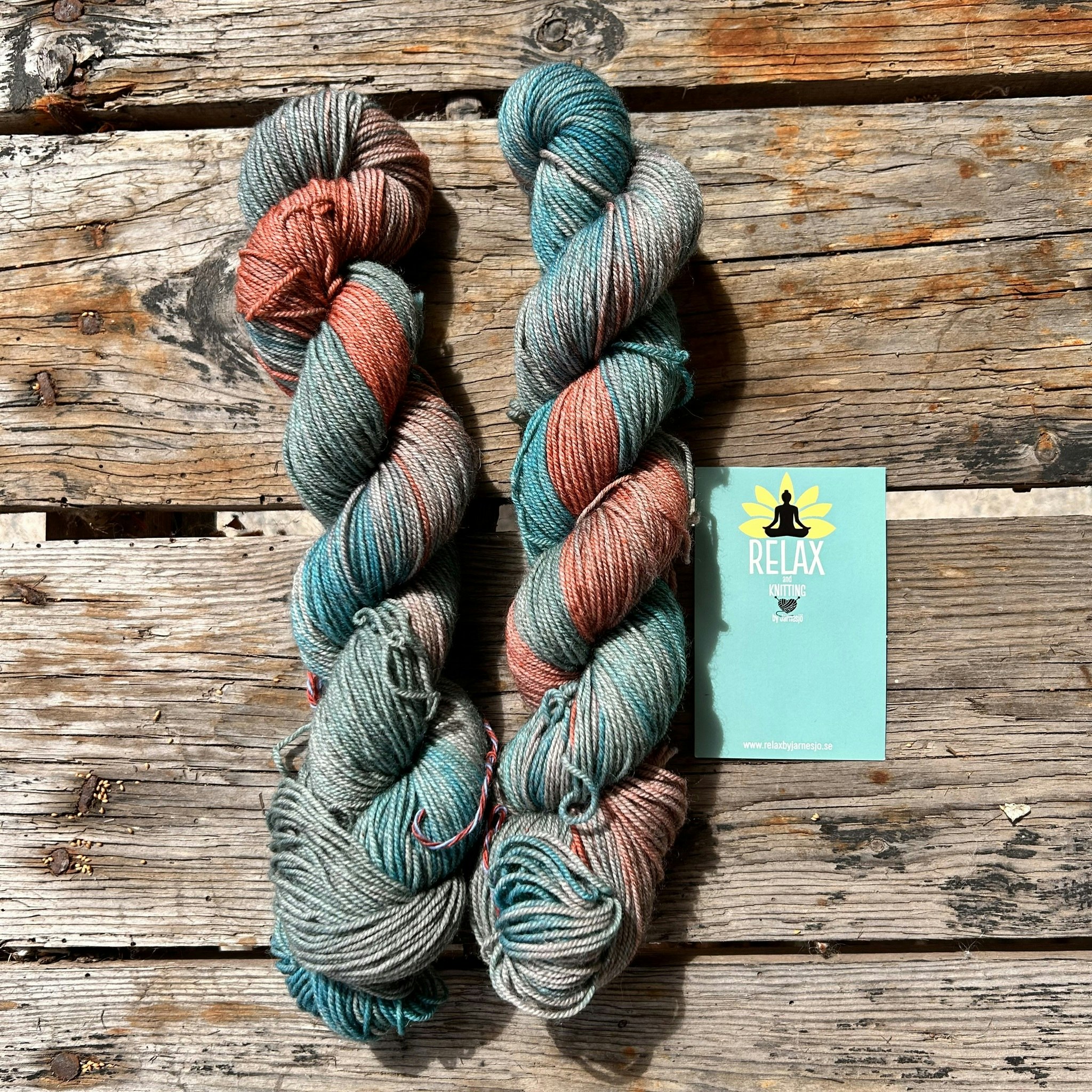 Yak Sock, 50 g, Handfärgat