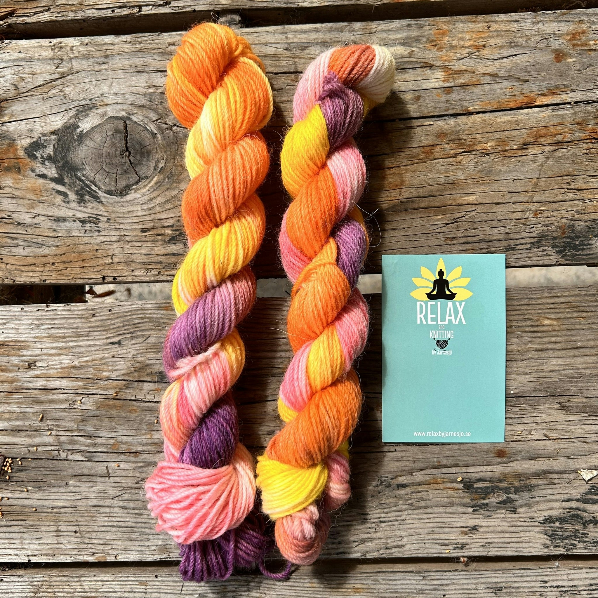Alpacka Sock, 20 g, flerfärgad