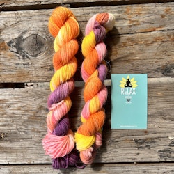 Alpacka Sock, 20 g, flerfärgad