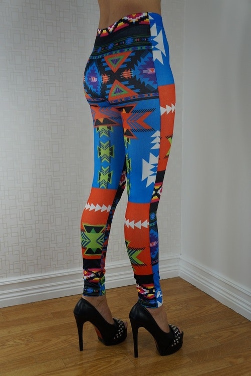 Mönstrade Leggings