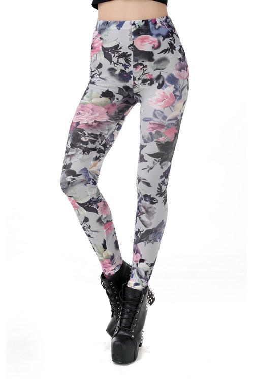 Blommiga leggings