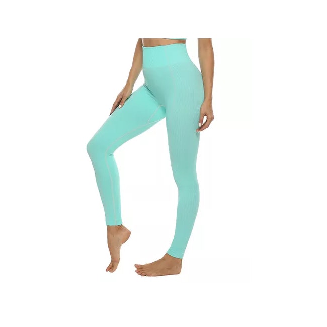 Träningstights Yoga Leggings Grön