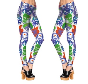 Dödskalle Tattoo Squad Up Leggings