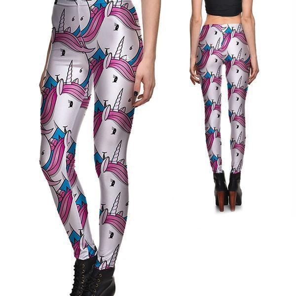 Söta Unicorn Leggings