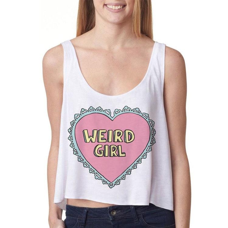 Weird Girl Crop Top