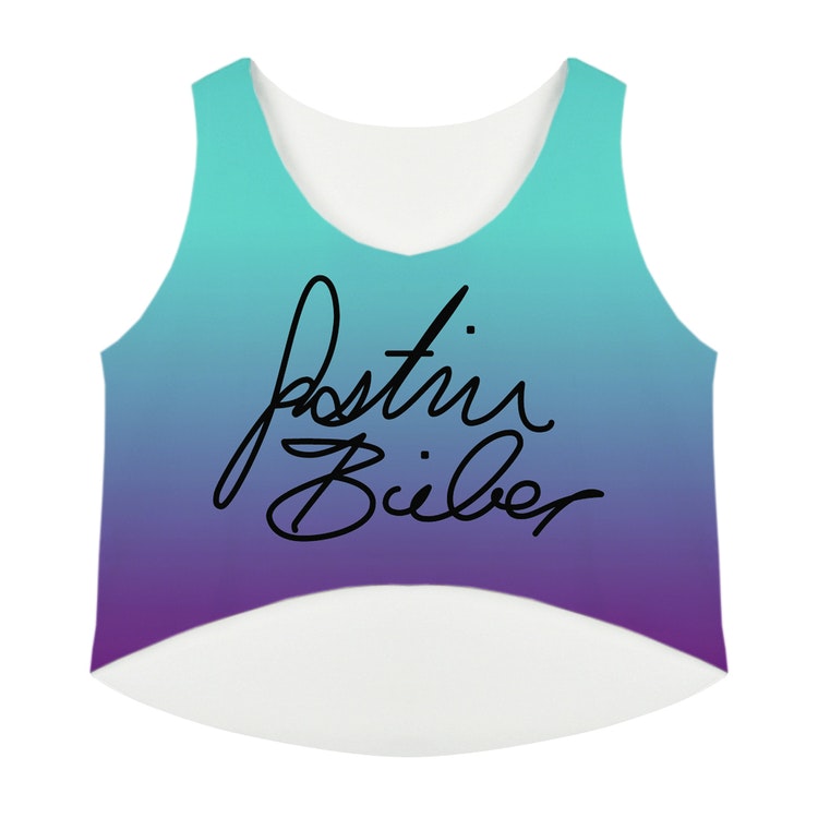 Justin Fanatic Crop Topp