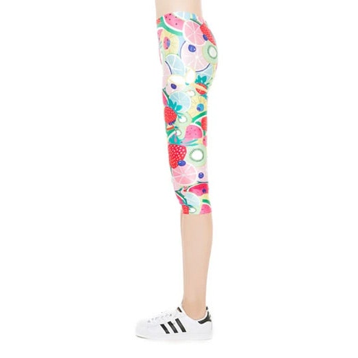 Sommar Frukt Capri Leggings