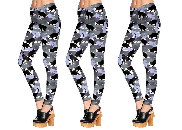 Katt Camo Leggings