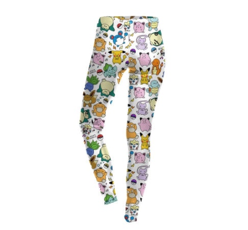 Leggings Tecknade Pokemon