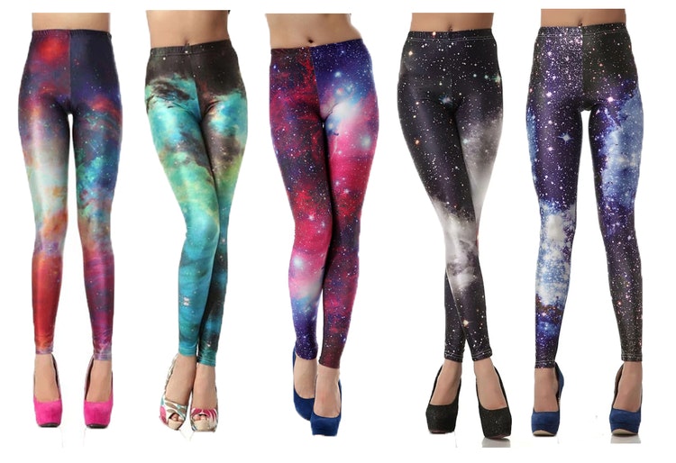 Galaxy Leggings i flera färger