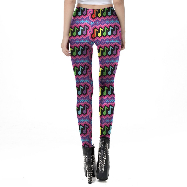 Musical Regnbågs Leggings