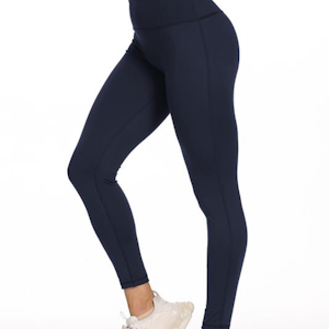 Leggings med hög midja Navy