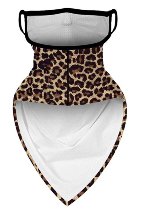 Ansiktsscarf Bandana Baklava Tvättbar Leopard