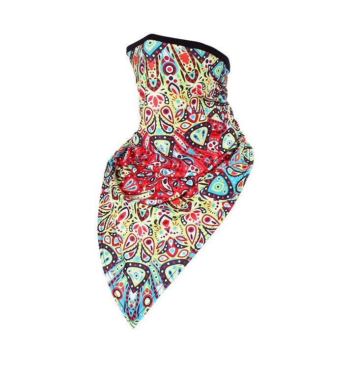 Ansiktsscarf Bandana Baklava Tvättbar Mandala