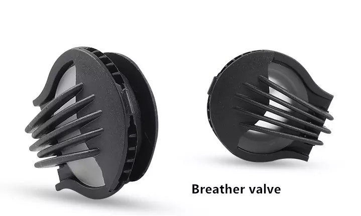 Ansiktsmask Med Kolfilter Dubbla Ventiler